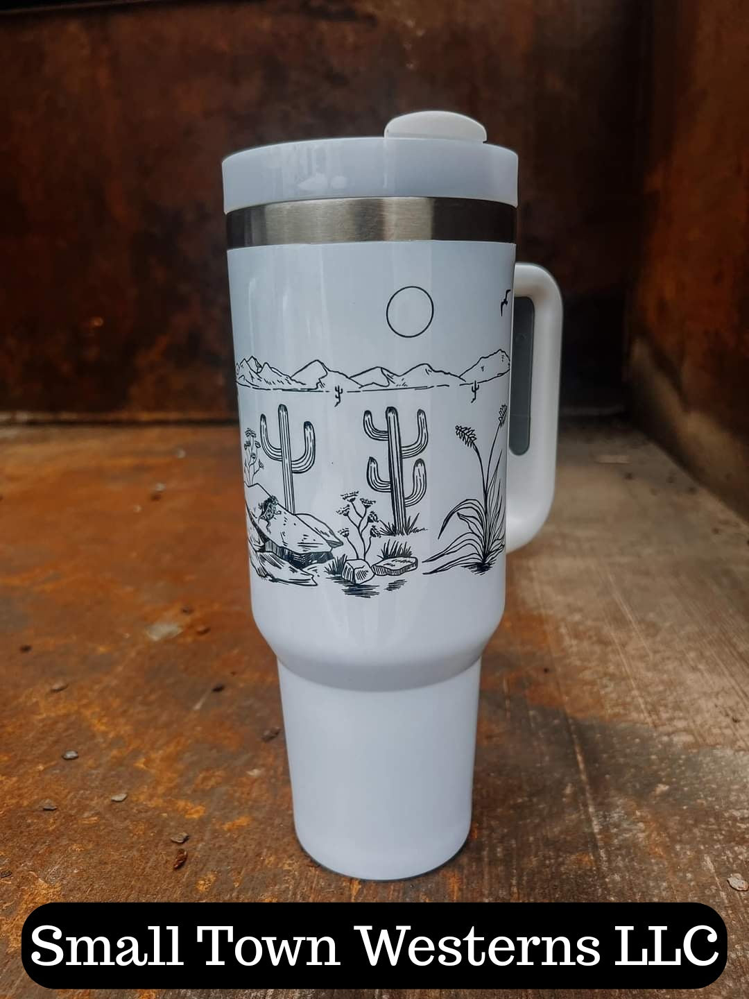 Cactus Lands 40ozTumbler