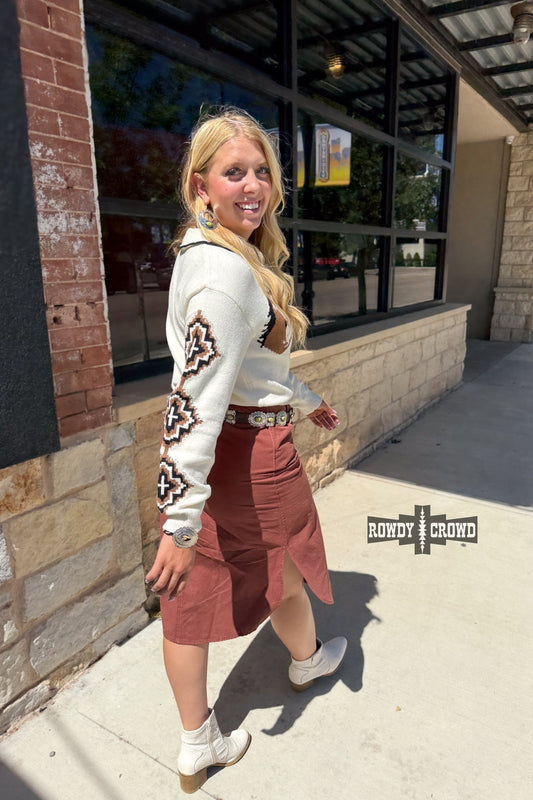 Sweetwater Sack Skirt | Western Cowgirl Long Cotton Skirt