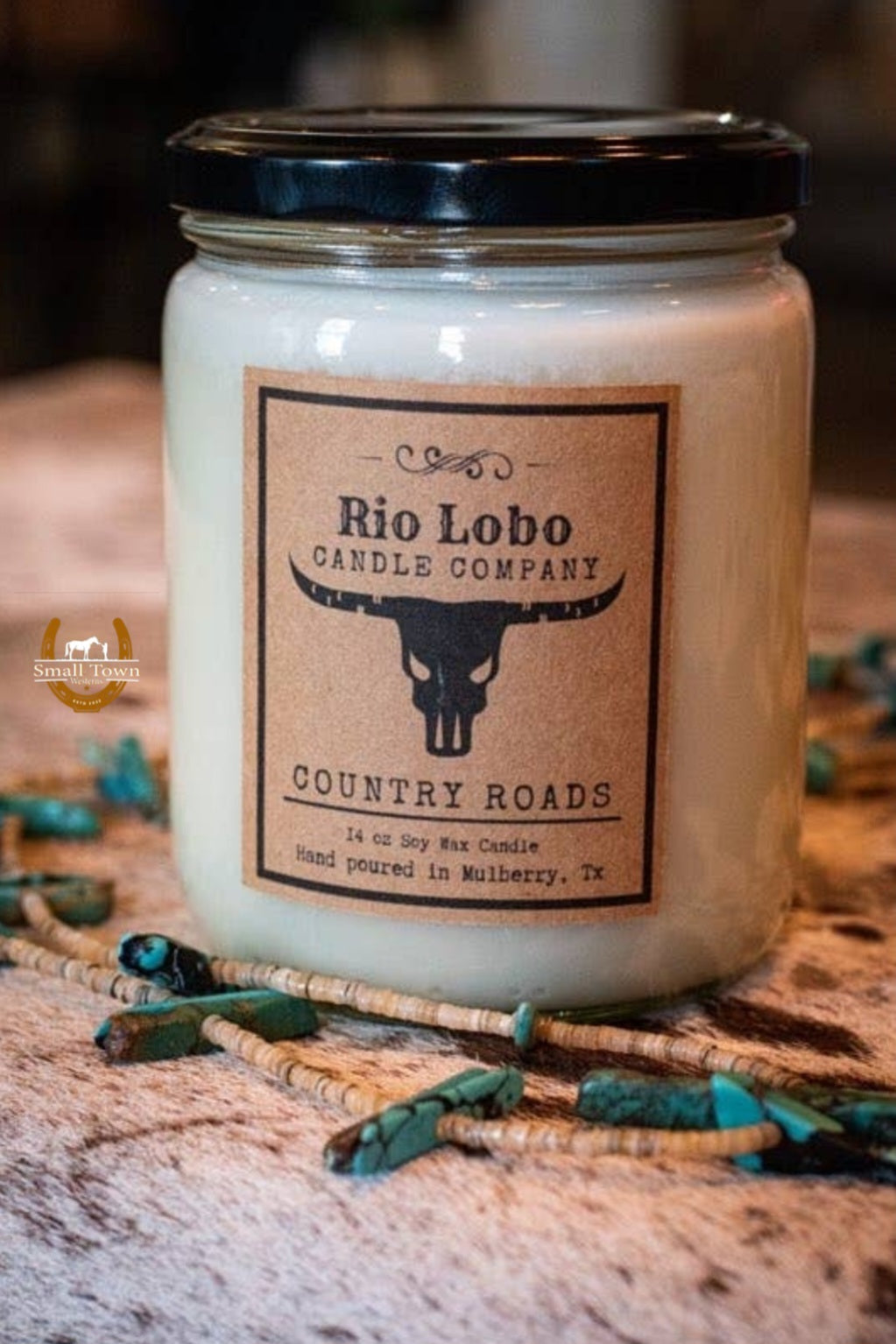Country Roads Candle | Western Cowgirl Scented Candle Home Decor