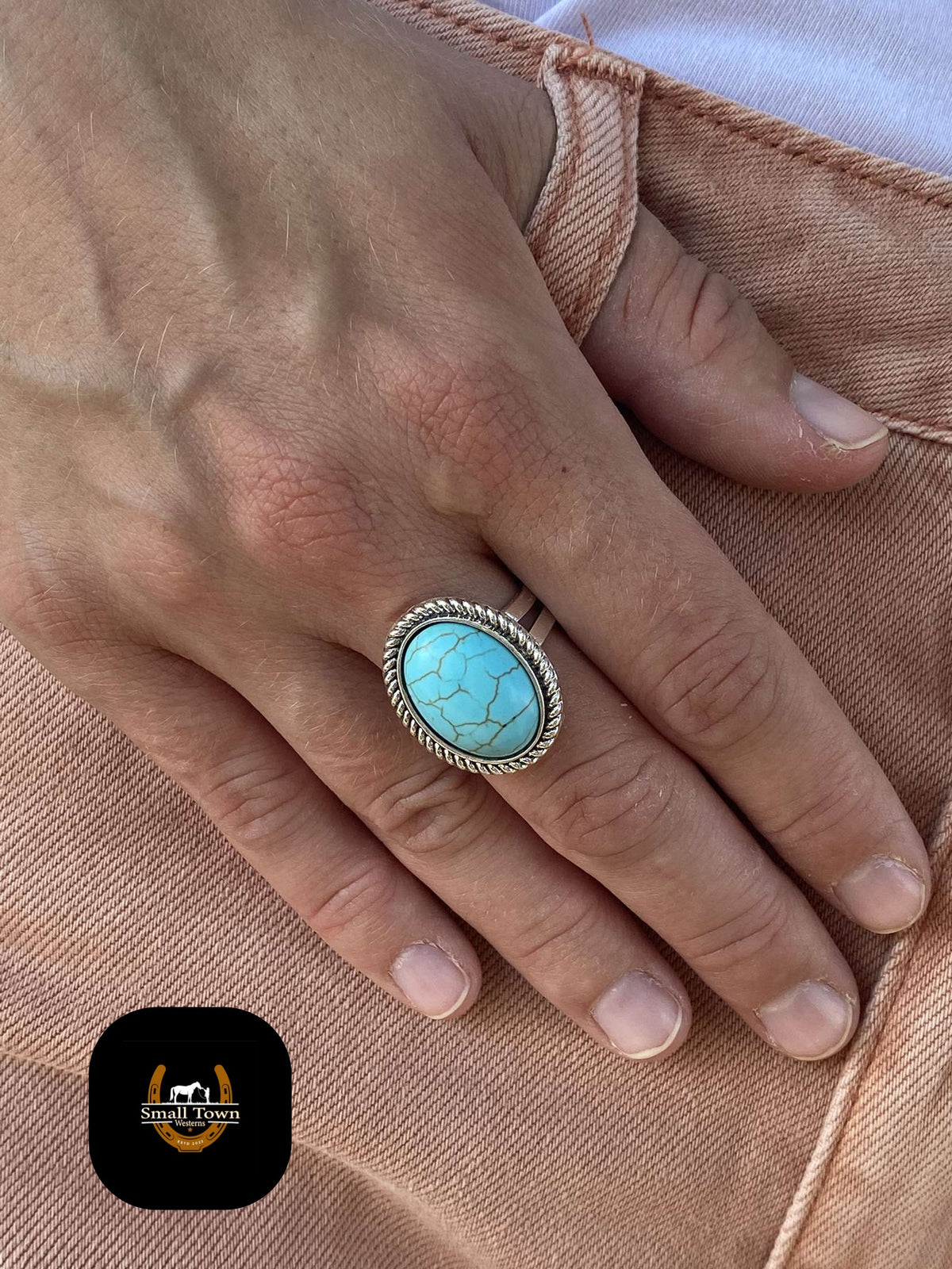 Heart of Tahiti Turquoise Ring