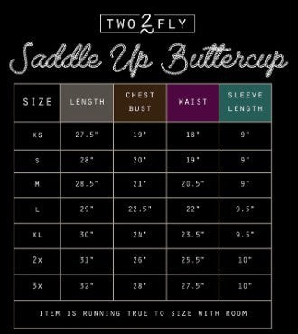 Saddle Up Buttercup (Top)