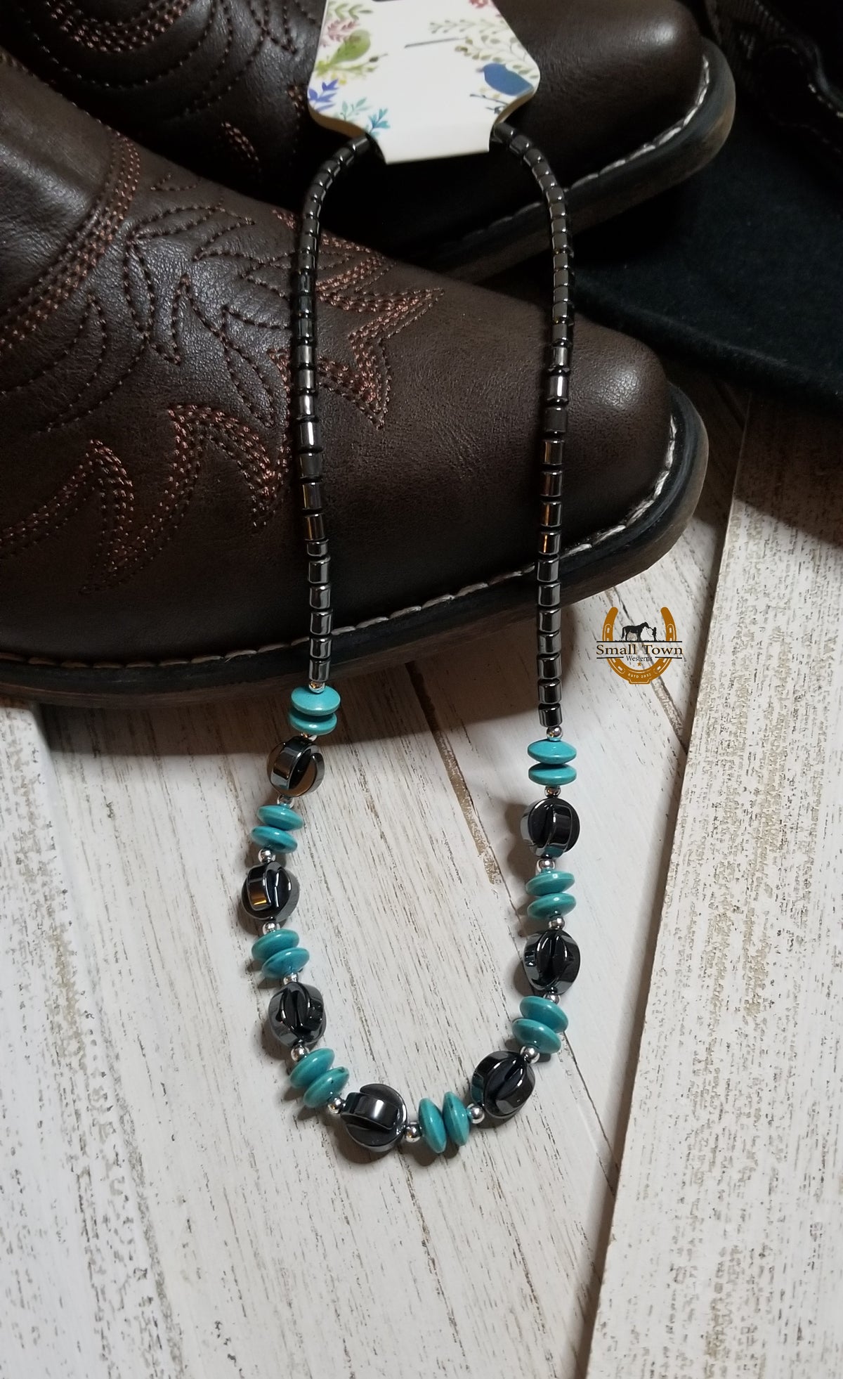Hematite Mix Beads Necklace