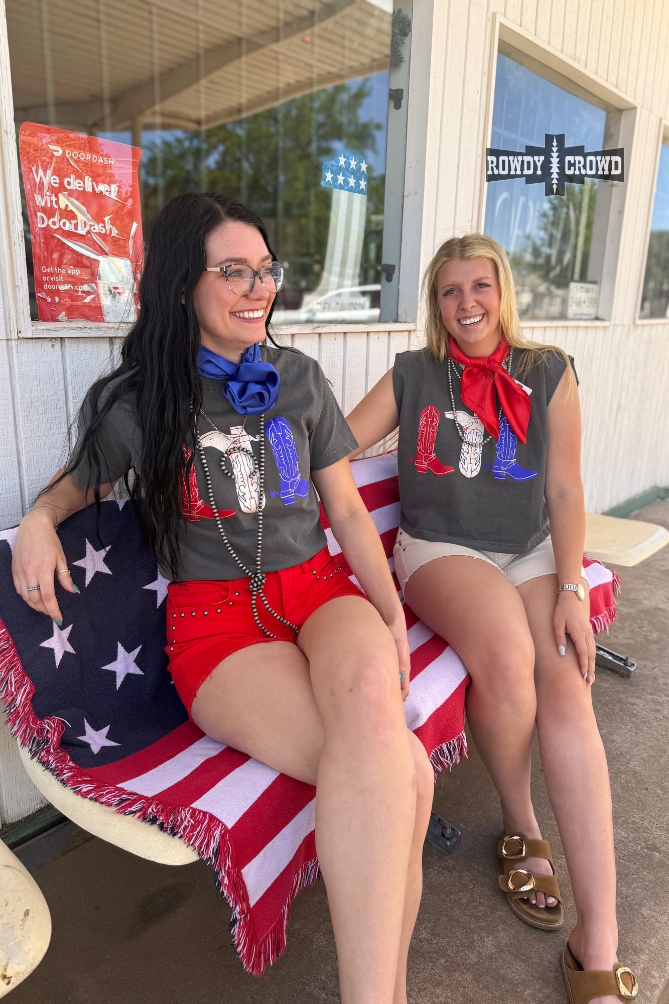 Blue, Red & Western