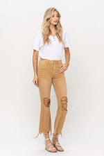 Load image into Gallery viewer, Copper Roads Cropped Jeans

