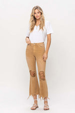 Load image into Gallery viewer, Copper Roads Cropped Jeans
