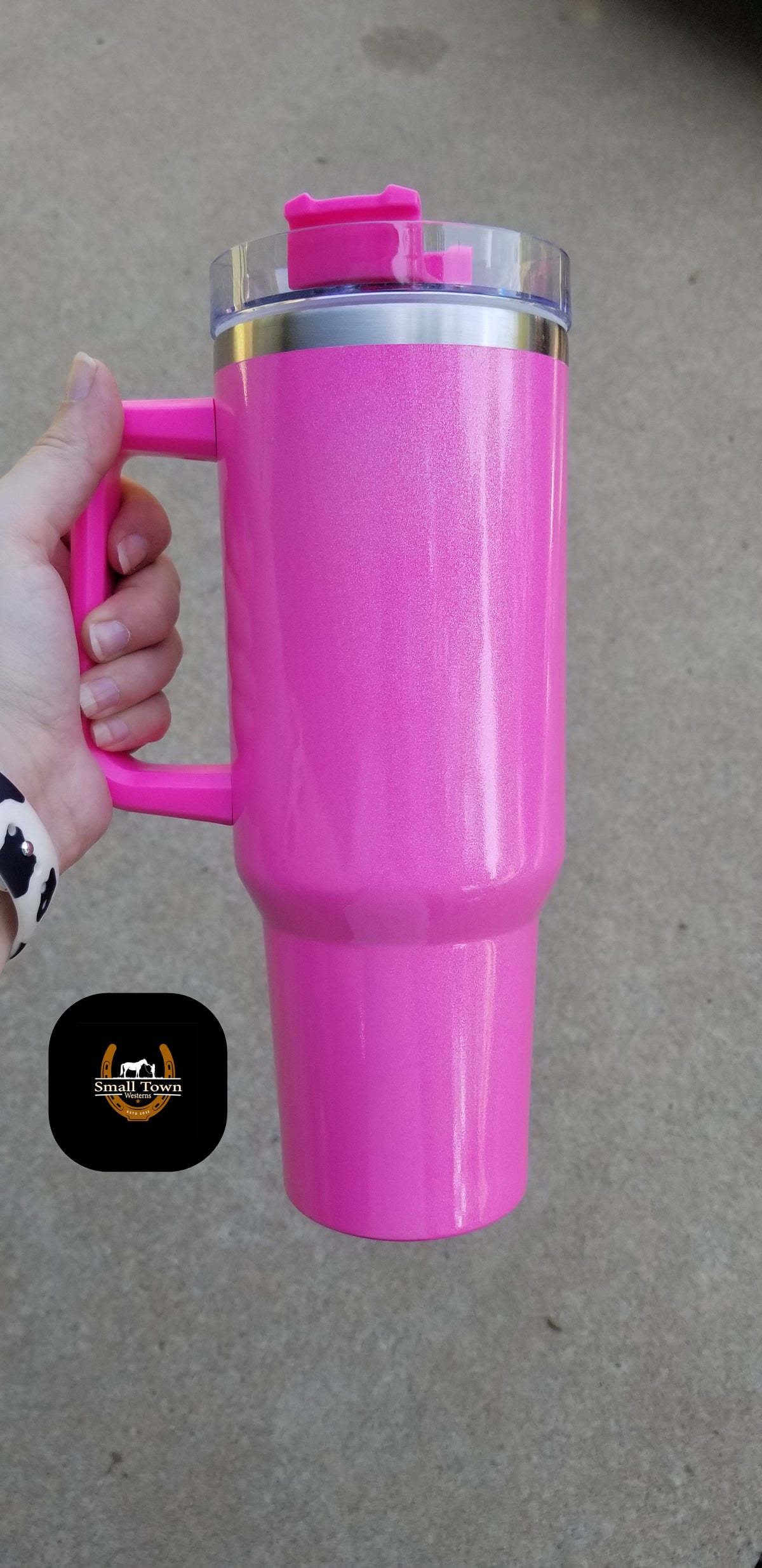 Iridescent Glitter Tumblers