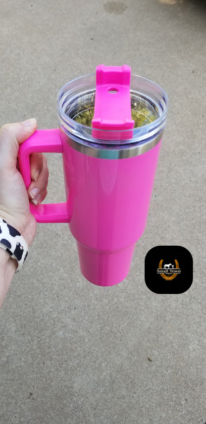 Iridescent Glitter Tumblers