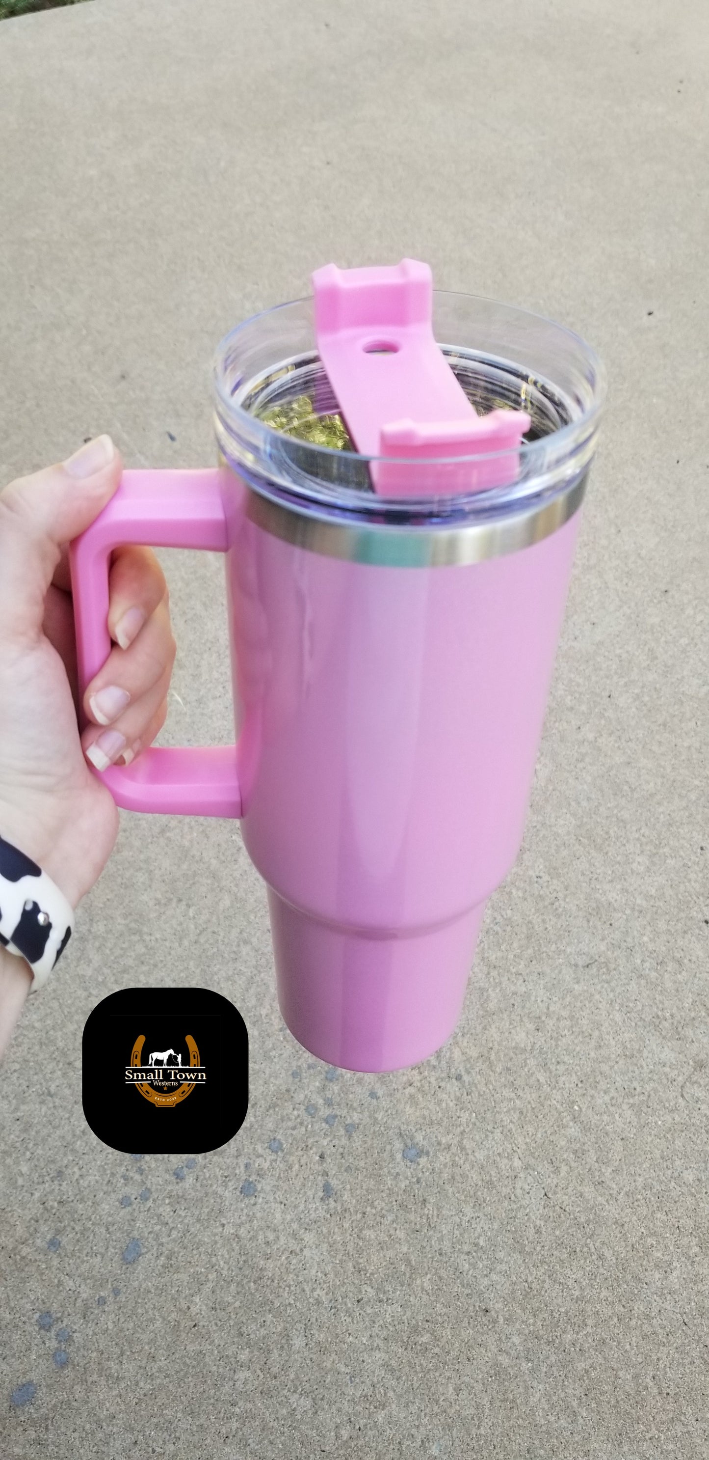 Iridescent Glitter Tumblers