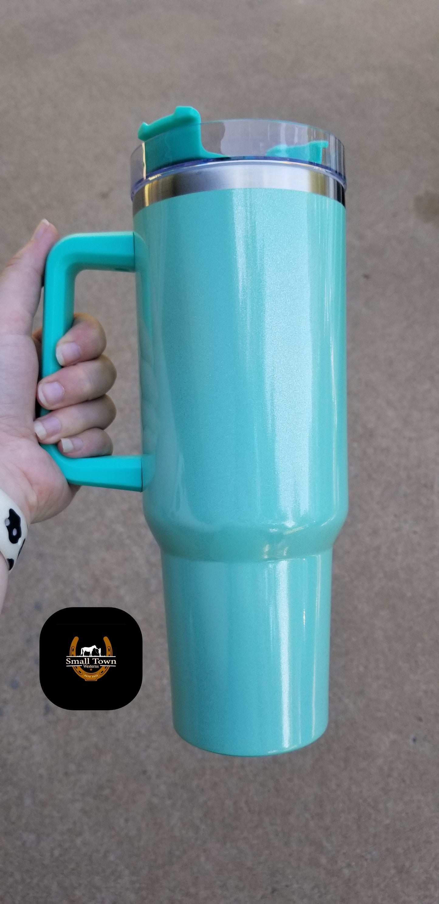 Iridescent Glitter Tumblers