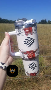 Longhorn 40oz Tumbler
