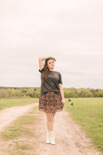 Load image into Gallery viewer, LATHER IN LEATHER SKORT
