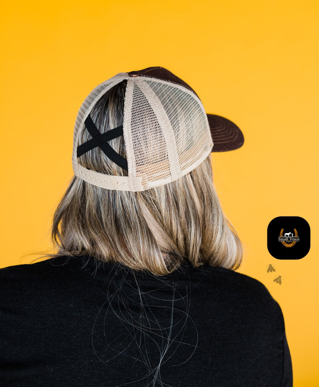 Bronc Shimmer Trucker Cap