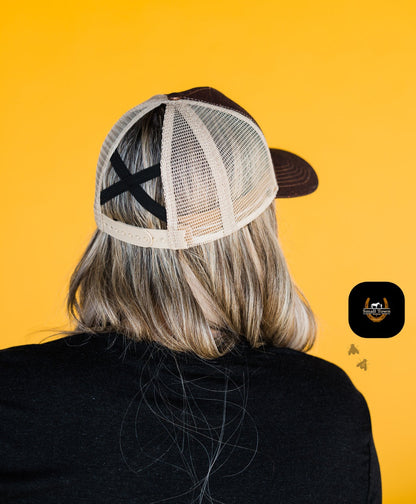 Bronc Shimmer Trucker Cap