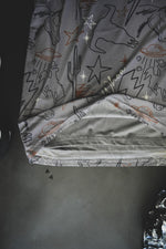 Load image into Gallery viewer, Cosmic Cowtown Dress | Western Print Cowgirl Mesh T-Shirt Dress
