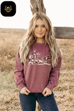 Load image into Gallery viewer, Cowboy Cutter Sweater

