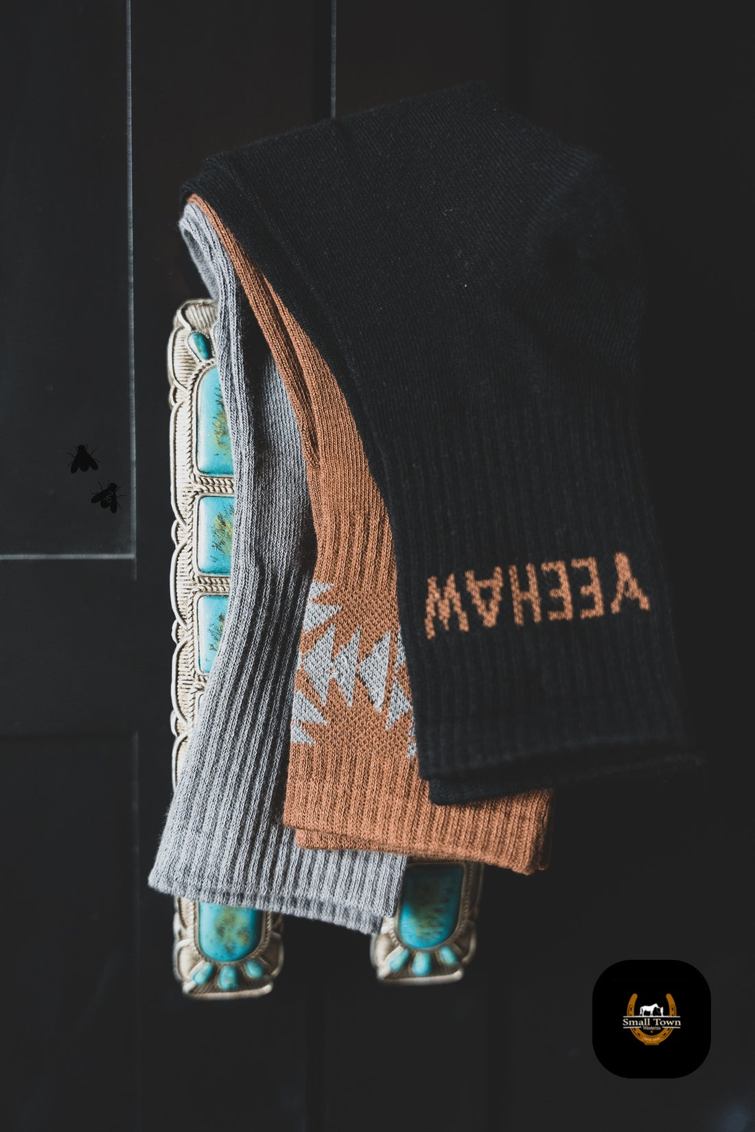 Sock Em Silly - Westy | Western Cowgirl Crew Socks 3-Pack