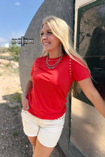 Load image into Gallery viewer, CANDY APPLE- Starry Stud Tee
