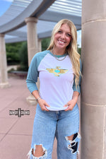 Load image into Gallery viewer, Taos Thunderbird Raglan
