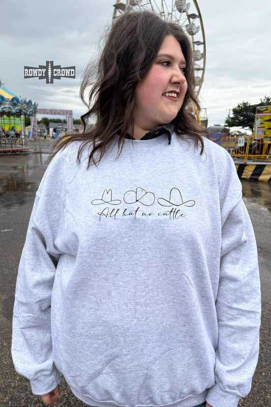 All Hat Sweater - Gray