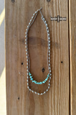 Load image into Gallery viewer, Turquoise Pearl Necklace

