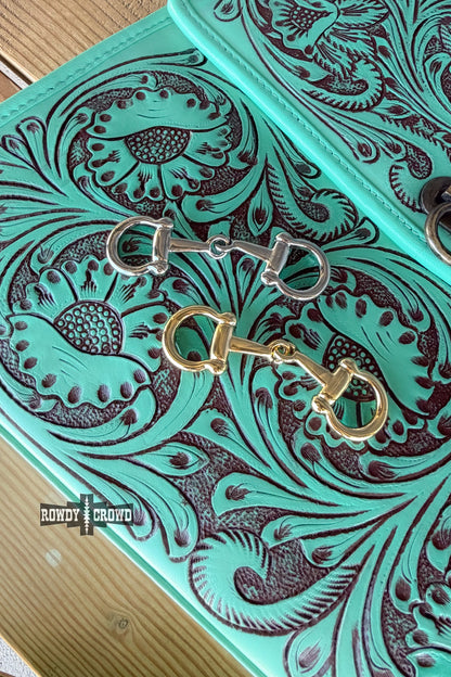 Snazzy Snaffle Scarf Slide | Western Cowgirl Snaffle Bit Metal Scarf Slide