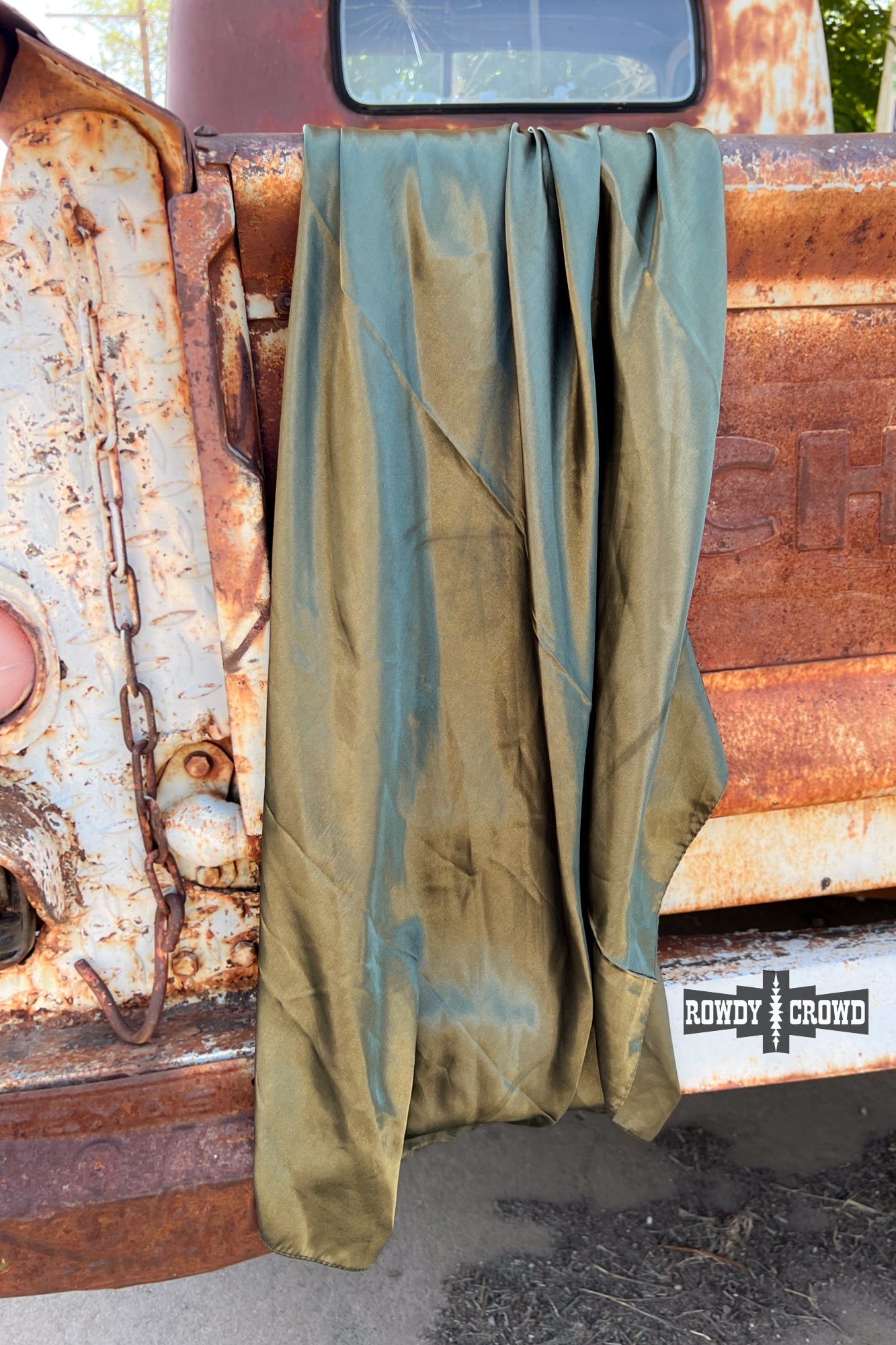 Wynonna Wild Rags | Solid Color Western Cowgirl Silk Scarf
