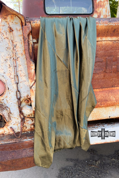 Wynonna Wild Rags | Solid Color Western Cowgirl Silk Scarf