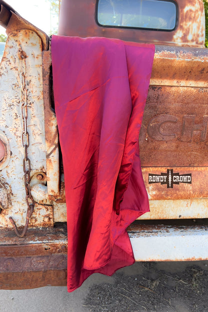 Wynonna Wild Rags | Solid Color Western Cowgirl Silk Scarf