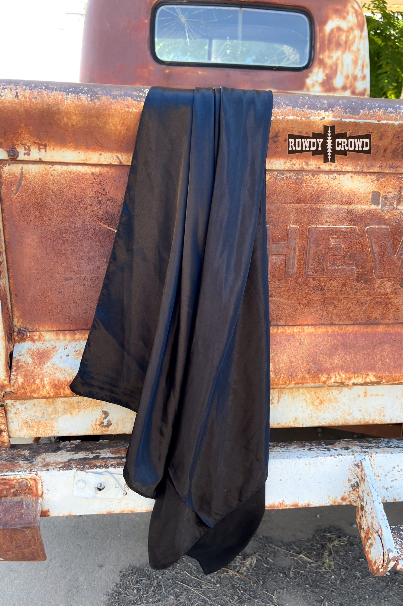 Wynonna Wild Rags | Solid Color Western Cowgirl Silk Scarf