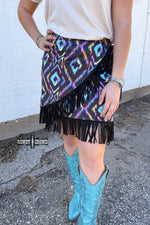 Load image into Gallery viewer, Far Out Fringe Skirt
