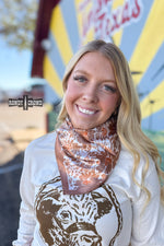 Load image into Gallery viewer, Westward Wild Rag | Western Floral Cowgirl Silk Scarf

