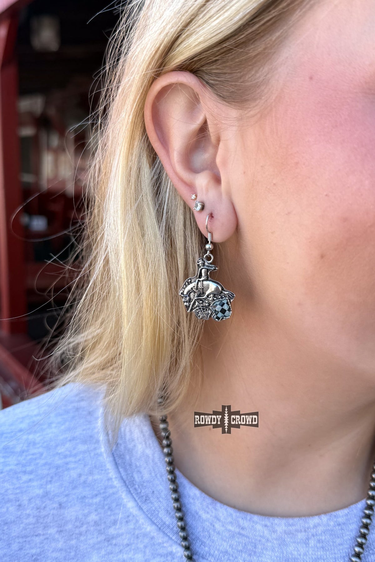 Lucky Buck Earrings