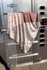 Load image into Gallery viewer, South Valley Wild Rag | Western Desert Paisley Cowgirl Scarf

