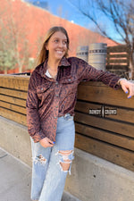 Load image into Gallery viewer, Leopard Lady Button Up
