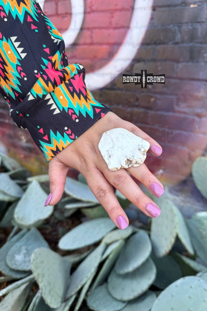 Rock Scarf Slides | Western Cowgirl Stone Scarf Slide Hair Accessory