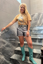 Load image into Gallery viewer, Marfa Metallic Shorts
