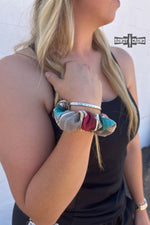 Load image into Gallery viewer, Serape Smoke Scrunchie
