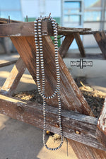 Load image into Gallery viewer, Buckaroo Pearl Necklace
