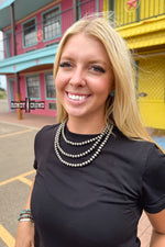 Load image into Gallery viewer, Buckaroo Pearl Necklace
