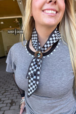Load image into Gallery viewer, Cowboy Checkered Scarf
