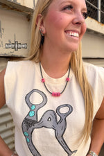 Load image into Gallery viewer, Pink Pony Necklace
