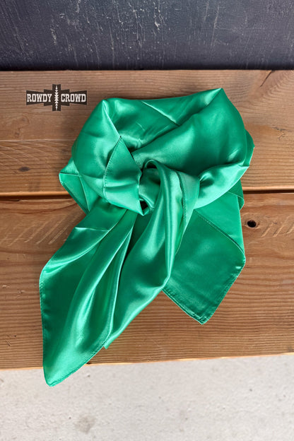 Wynonna Wild Rags | Solid Color Western Cowgirl Silk Scarf