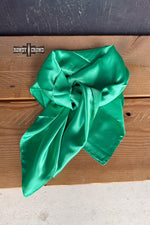 Load image into Gallery viewer, Wynonna Wild Rags | Solid Color Western Cowgirl Silk Scarf
