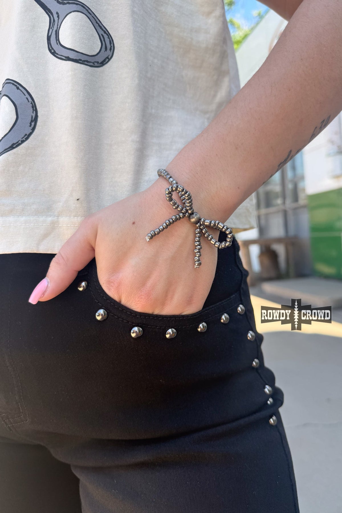 Cowgirl Pearls Bracelet