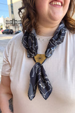 Load image into Gallery viewer, Cowboy Way Scarf Slides
