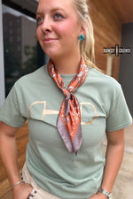 Load image into Gallery viewer, Small Americano Wild Rag | Mini Western Paisley Cowboy Scarf
