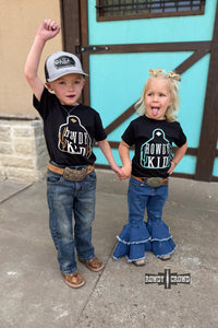 BROWN- Rowdy Kid Tee
