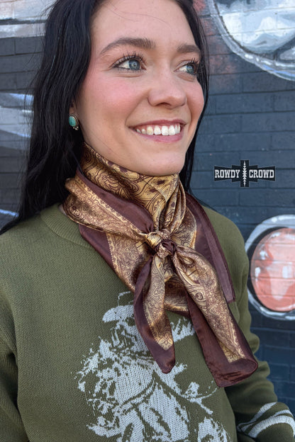 Blazing Saddles Wild Rag | Western Silk Scarf Cowgirl Accessory