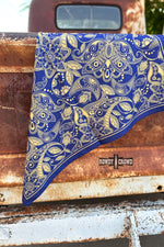 Load image into Gallery viewer, SMALL Punchy Paisley Wild Rag
