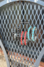 Load image into Gallery viewer, Ringling Hoop Earrings
